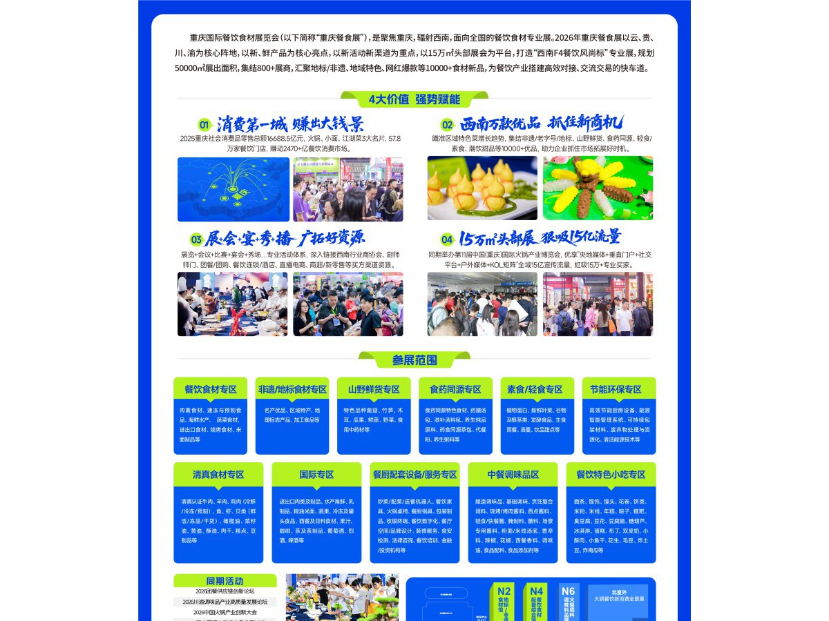 第三届重庆国际餐饮食材展览会